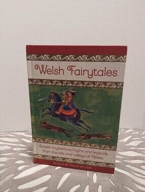 Welsh Fairytales Hardcover Book - Red, Green